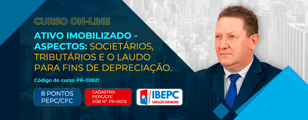 Edooke ATIVO IMOBILIZADO - ASPECTOS:SOCIETÁRIOS, TRIBUTÁRIOS E O LAUDO PARA FINS DE DEPRECIAÇAO.