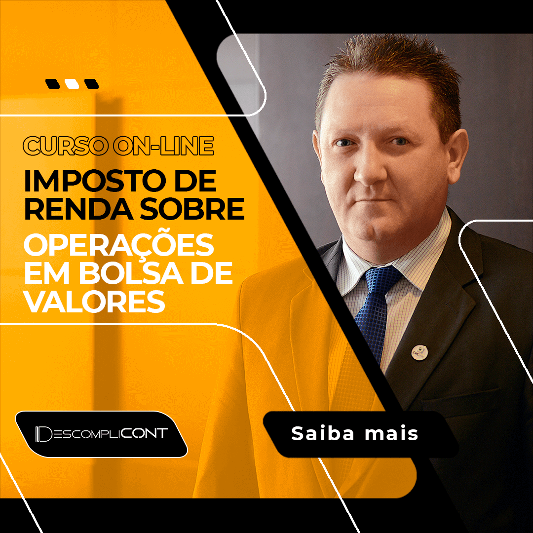 Edooke IMPOSTO DE RENDA SOBRE OPERAÇÕES EM BOLSA DE VALORES